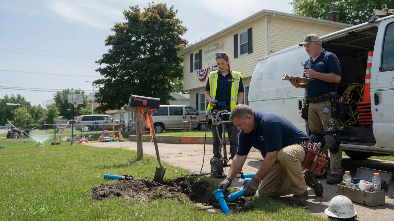 Slab Leak Repair in Pierpont, OH near me